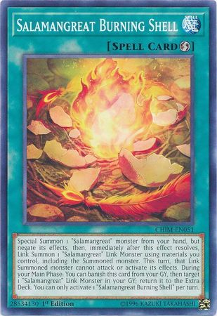 Salamangreat Burning Shell - CHIM-EN051 - Common 1