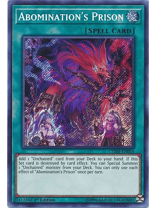 Abomination's Prison - CHIM-EN054 - Secret Rare