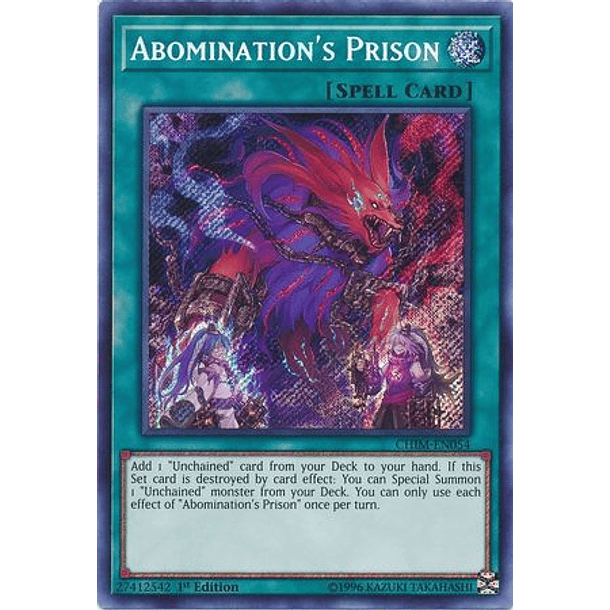 Abomination's Prison - CHIM-EN054 - Secret Rare