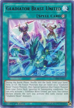 Gladiator Beast United - CHIM-EN057 - Rare 1