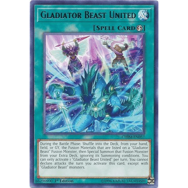 Gladiator Beast United - CHIM-EN057 - Rare