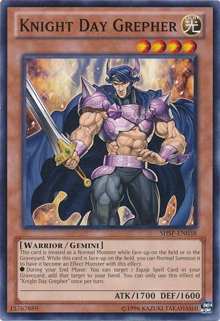 Knight Day Grepher - SHSP-EN038 - Common 1