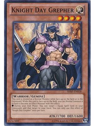 Knight Day Grepher - SHSP-EN038 - Common