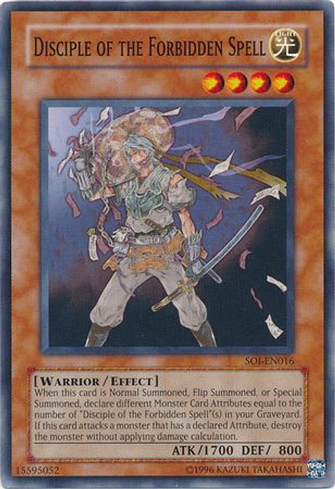 Disciple of the Forbidden Spell - SOI-EN016 - Common