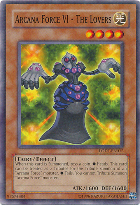 Arcana Force VI - The Lovers - LODT-EN012 - Common