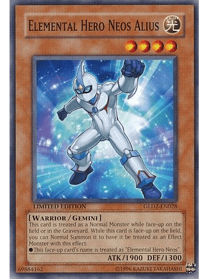 Elemental Hero Neos Alius - GLD2-EN028 - Common