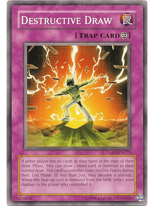 Destructive Draw - TAEV-EN073 - Common
