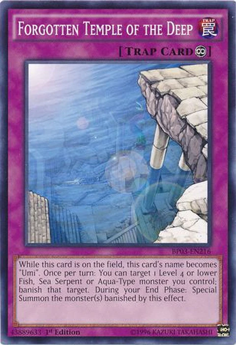 Forgotten Temple of the Deep - BP03-EN216 - Common