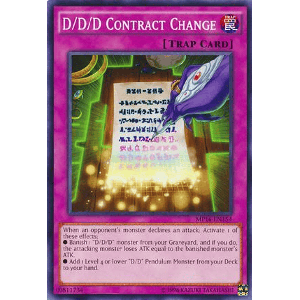 D/D/D Contract Change - MP16-EN154 - Common