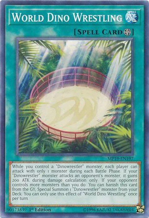 World Dino Wrestling - MP19-EN197 - Common