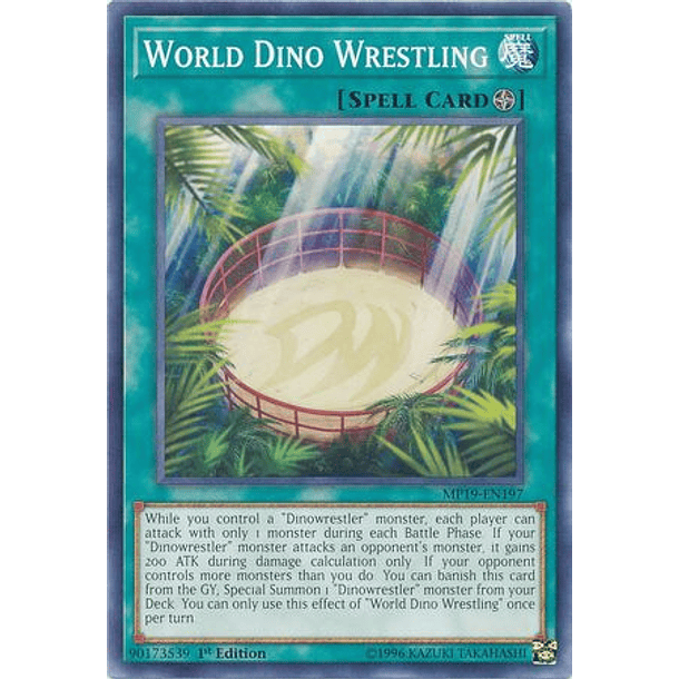 World Dino Wrestling - MP19-EN197 - Common