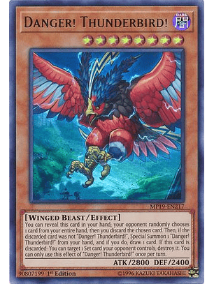 Danger! Thunderbird! - MP19-EN217 - Ultra Rare