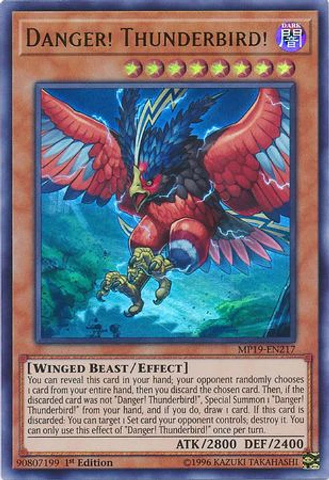Danger! Thunderbird! - MP19-EN217 - Ultra Rare