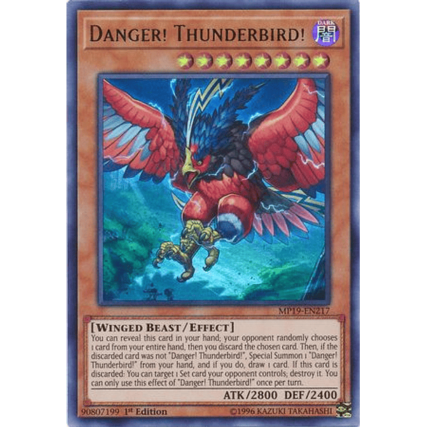 Danger! Thunderbird! - MP19-EN217 - Ultra Rare