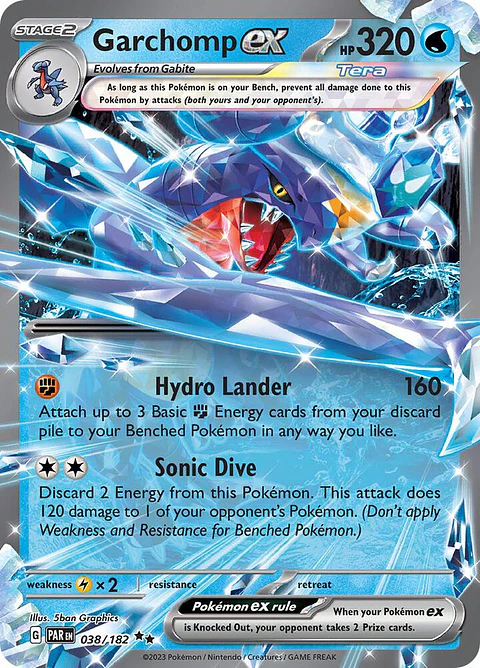 Garchomp ex - 038/182 - Promo - PAR - 