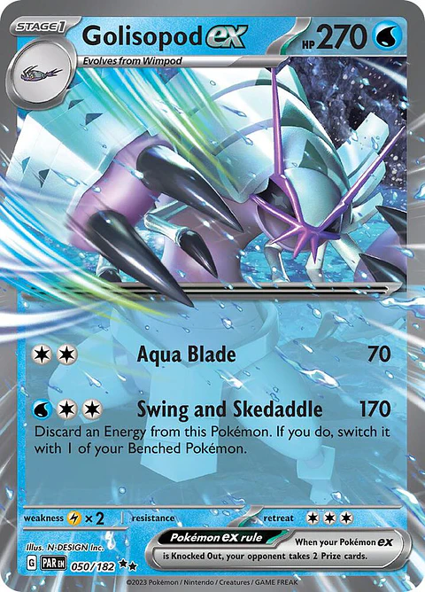 Golisopod ex - 050/182 - Rare - PAR 