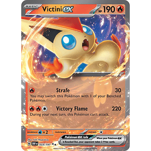 Victini ex - 033/197 - RARE -  OBF 