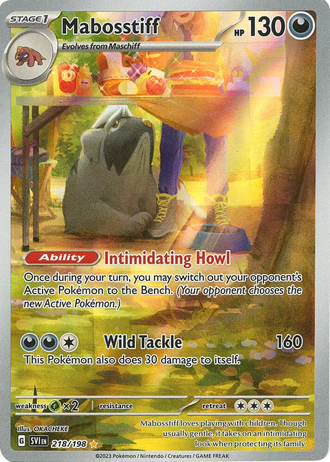 Mabosstiff - 218/198 - Rare - SVI