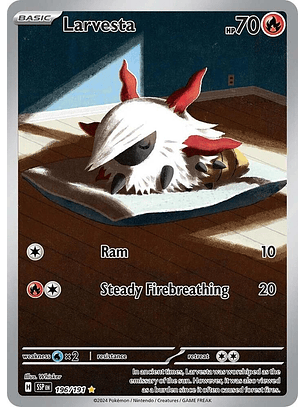 Larvesta - 196/191 - Ilustration Rare - SSP