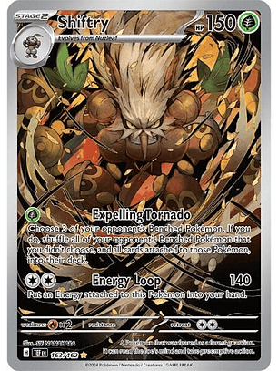 Shiftry - 163/162  - Ilustration Rare - TEF