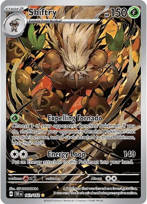 Shiftry - 163/162  - Ilustration Rare - TEF