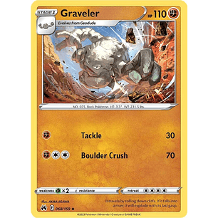 Graveler - 068/159 - Uncommon - CRZ