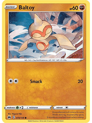 Baltoy - 070/159 - Common - CRZ