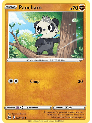 Pancham - 072/159 - Common - CRZ