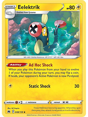 Eelektrik - 048/159 - Uncommon - CRZ