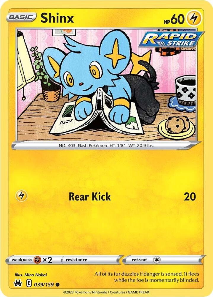 Shinx - 039/159 - Common - CRZ 1