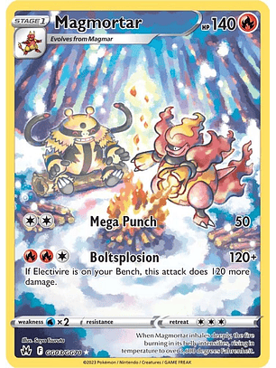 Magmortar - GG03/GG70 - Ultra Rare - CRZ
