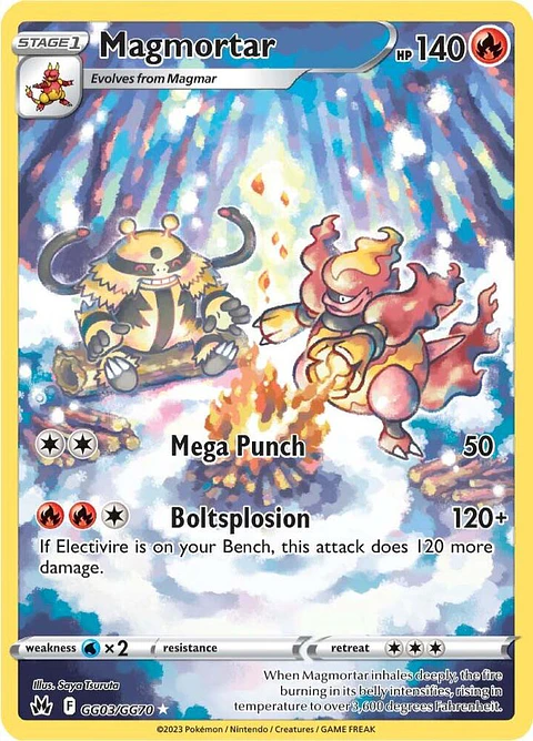 Magmortar - GG03/GG70 - Ultra Rare - CRZ
