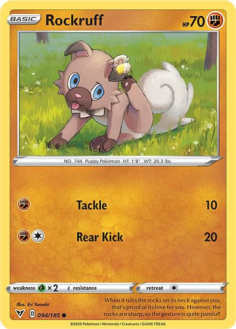 Rockruff - 094/185 - Common - VVT