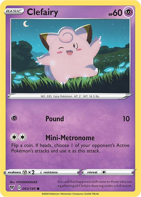 Clefairy - 063/185 - Common - VVT 1
