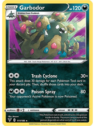 Garbodor - 111/185 - Rare - VVT