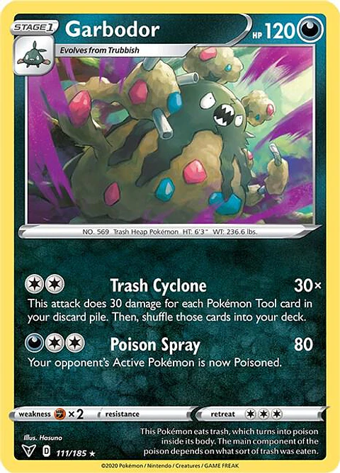 Garbodor - 111/185 - Rare - VVT