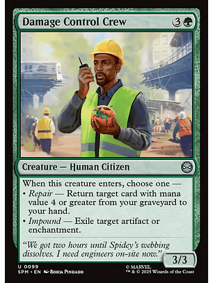 Damage Control Crew - SPM - Uncommon 