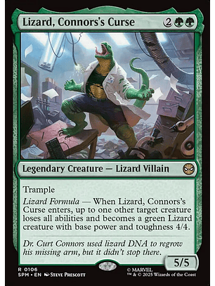 Lizard, Connors's Curse - SPM - R 