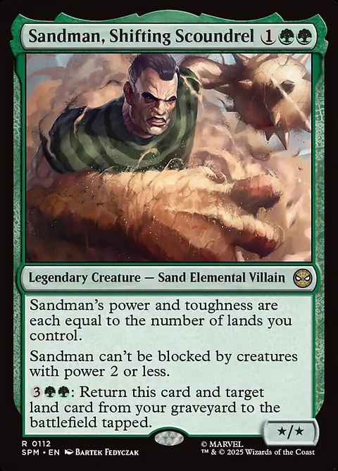 Sandman, Shifting Scoundrel - SPM - R 