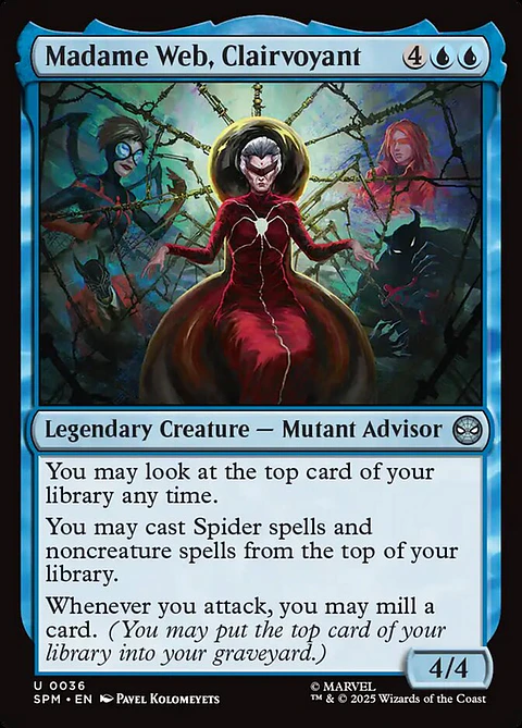 Madame Web, Clairvoyant - SPM - U