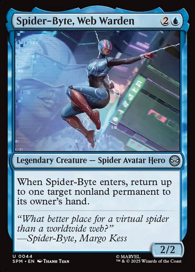 Spider-Byte, Web Warden - SPM - U  1