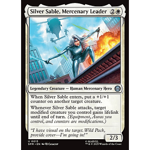 Silver Sable, Mercenary Leader - SPM - U 