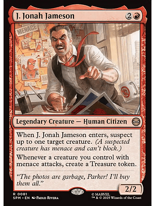 J. Jonah Jameson - SPM - R 