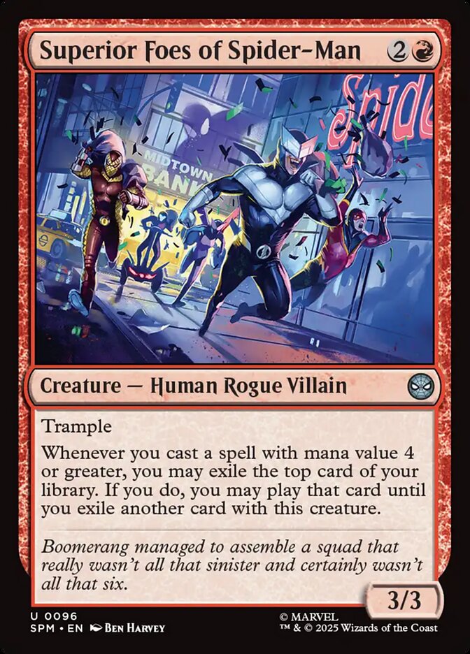 Superior Foes of Spider-Man - SPM - U   1