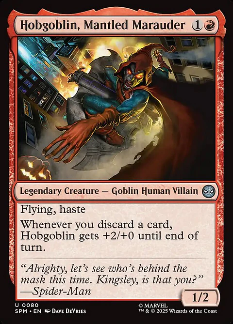 Hobgoblin, Mantled Marauder - SPM - U 