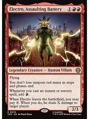 Electro, Assaulting Battery - SPM - R 