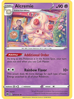 Alcremie - 071/172 - Rare - BRS