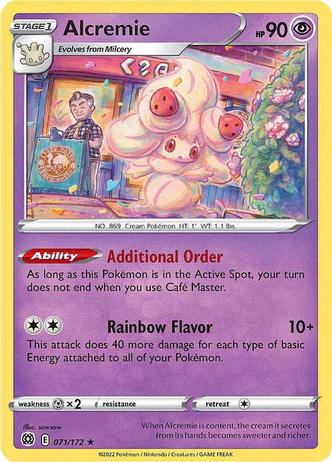 Alcremie - 071/172 - Rare - BRS