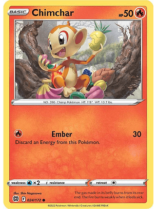 Chimchar - 024/172 - Common - BRS