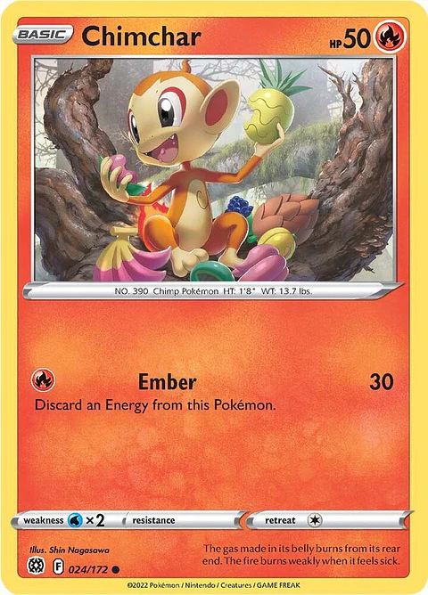 Chimchar - 024/172 - Common - BRS